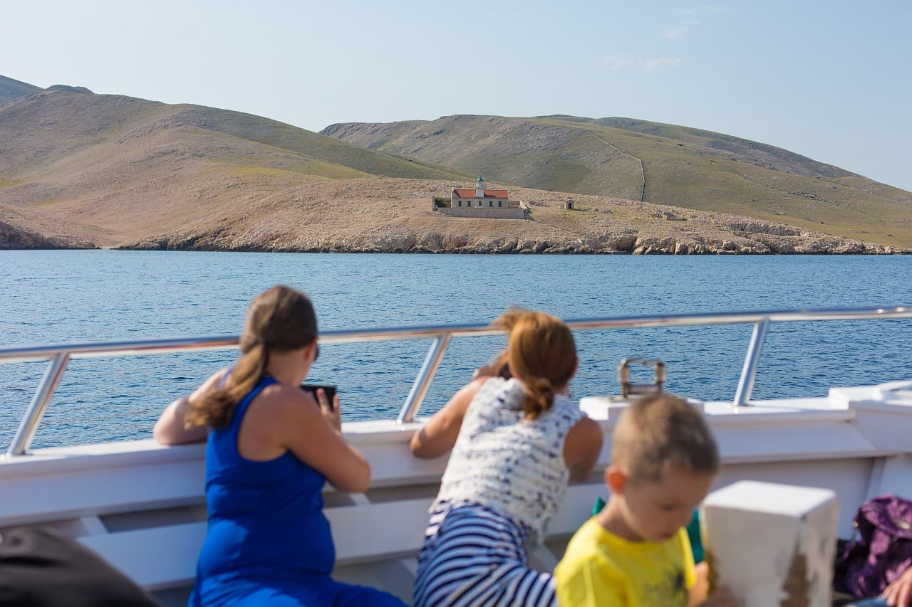 Baška KRK - Rejs statkiem do miasta Rab + Zatoka Zavratnica + wyspy - 5