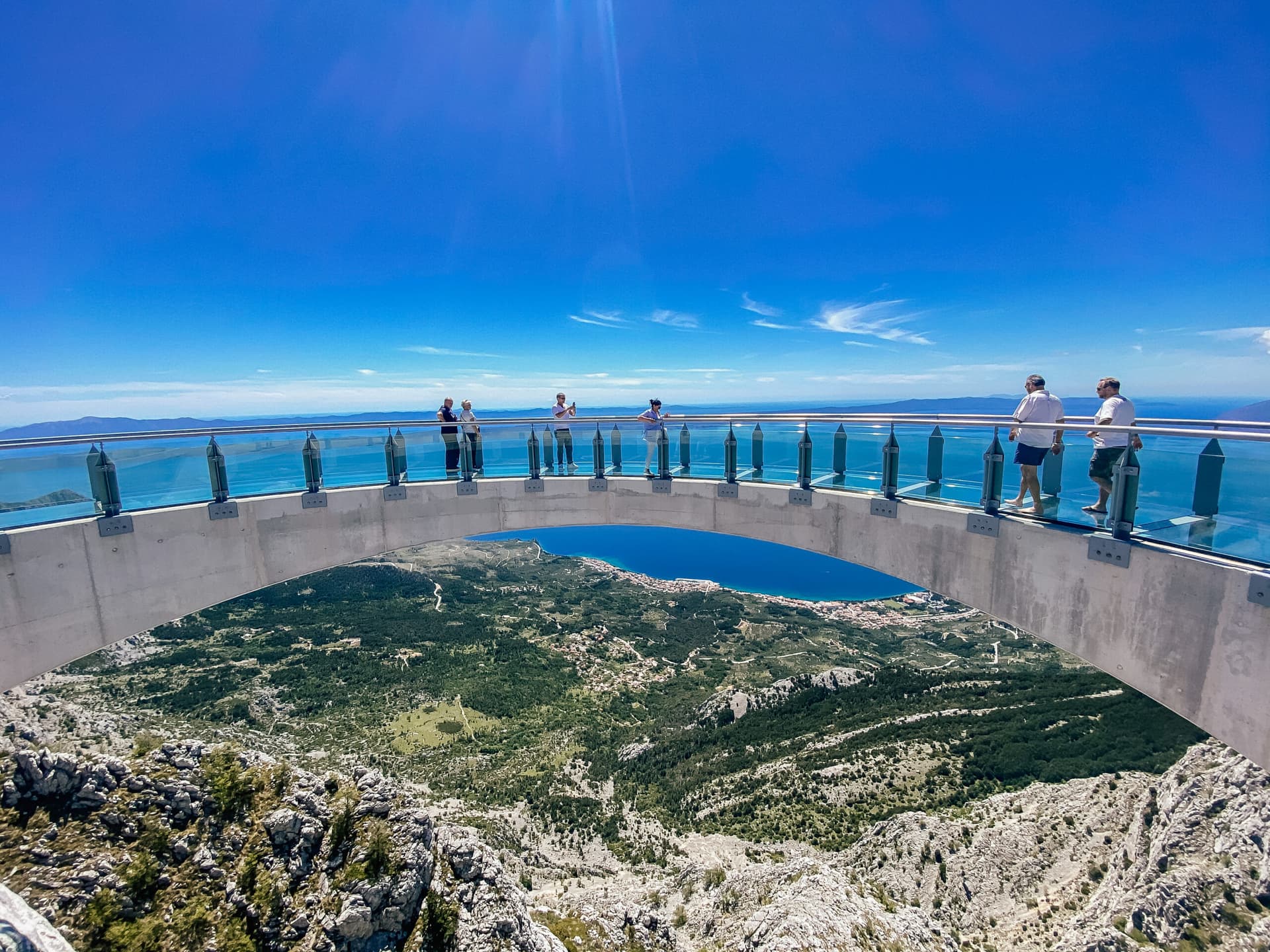 Makarska / Tučepi / Podgora: Skywalk - szklany taras i schronisko Vošac z polskim przewodnikiem - 6