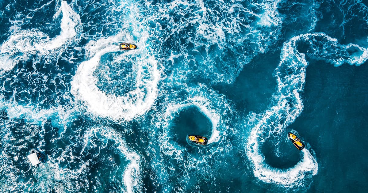 Skuterem wodnym na Błękitną Lagunę z Trogiru - 4