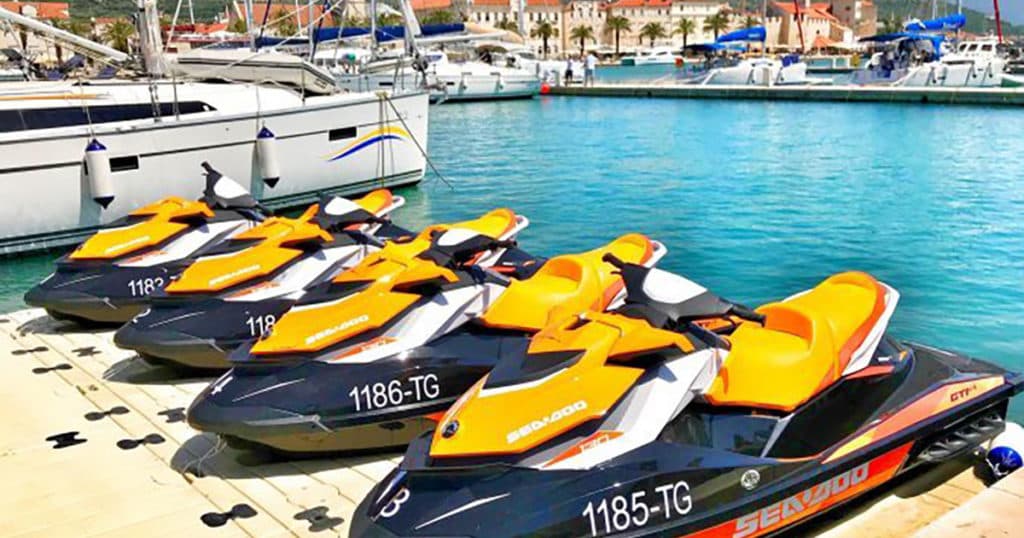 Skuterem wodnym na Błękitną Lagunę z Trogiru - 6