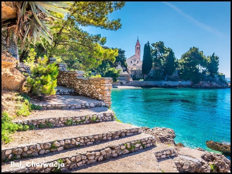 Omiš - Rejs statkiem na wyspę Brač - plaża Bol Złoty Róg z lunchem