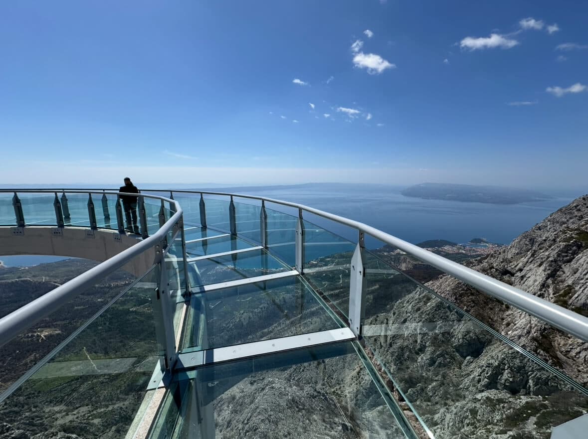 Makarska: Skywalk dla aktywnych - szklany taras i Vošac po polsku - 10