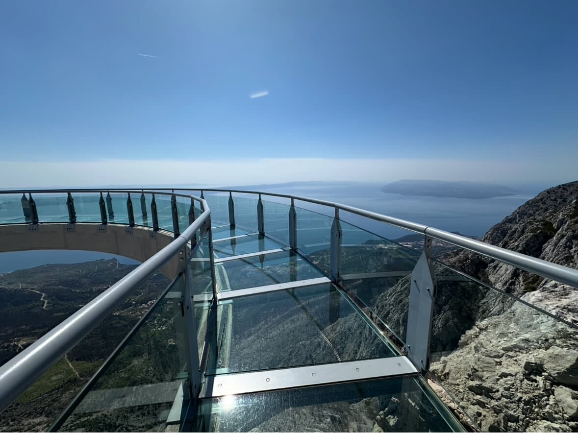 Makarska: Skywalk dla aktywnych - szklany taras i Vošac po polsku - 11