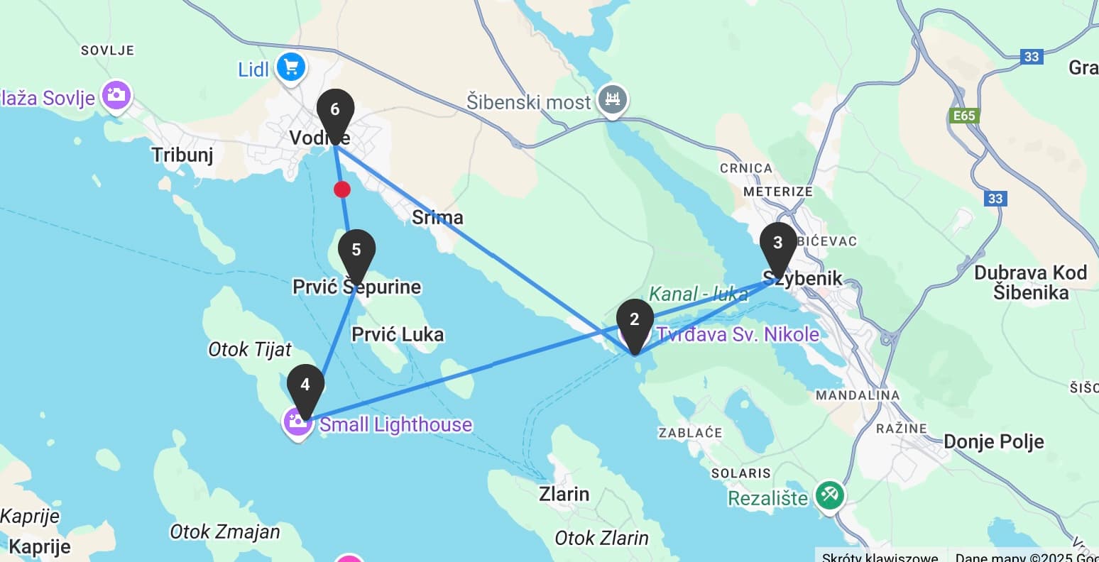Vodice: Prywatny rejs łodzią motorową po Riwierze Szybenickiej - opcja półdniowa - 10