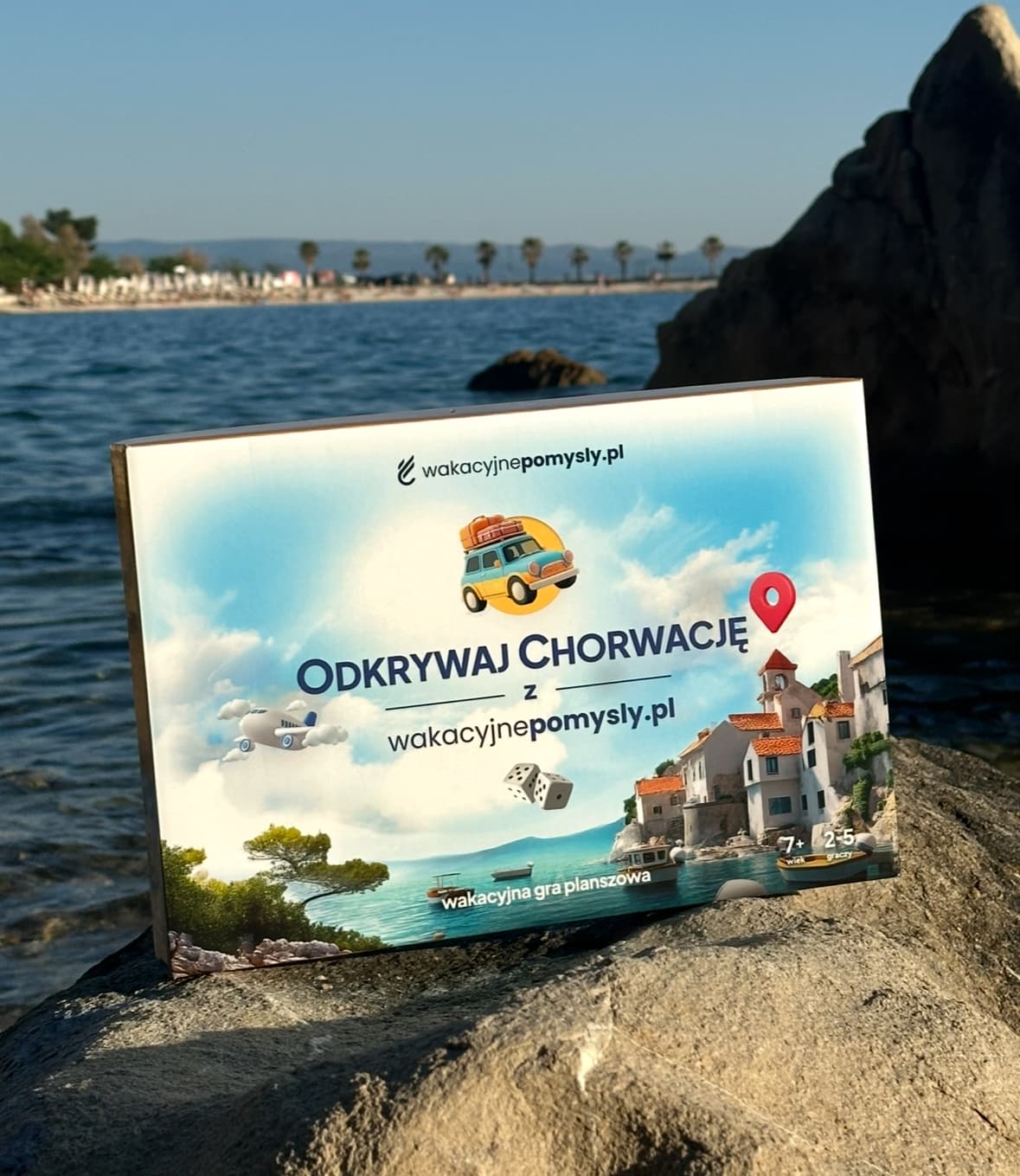 Gra planszowa "Odkrywaj Chorwację"