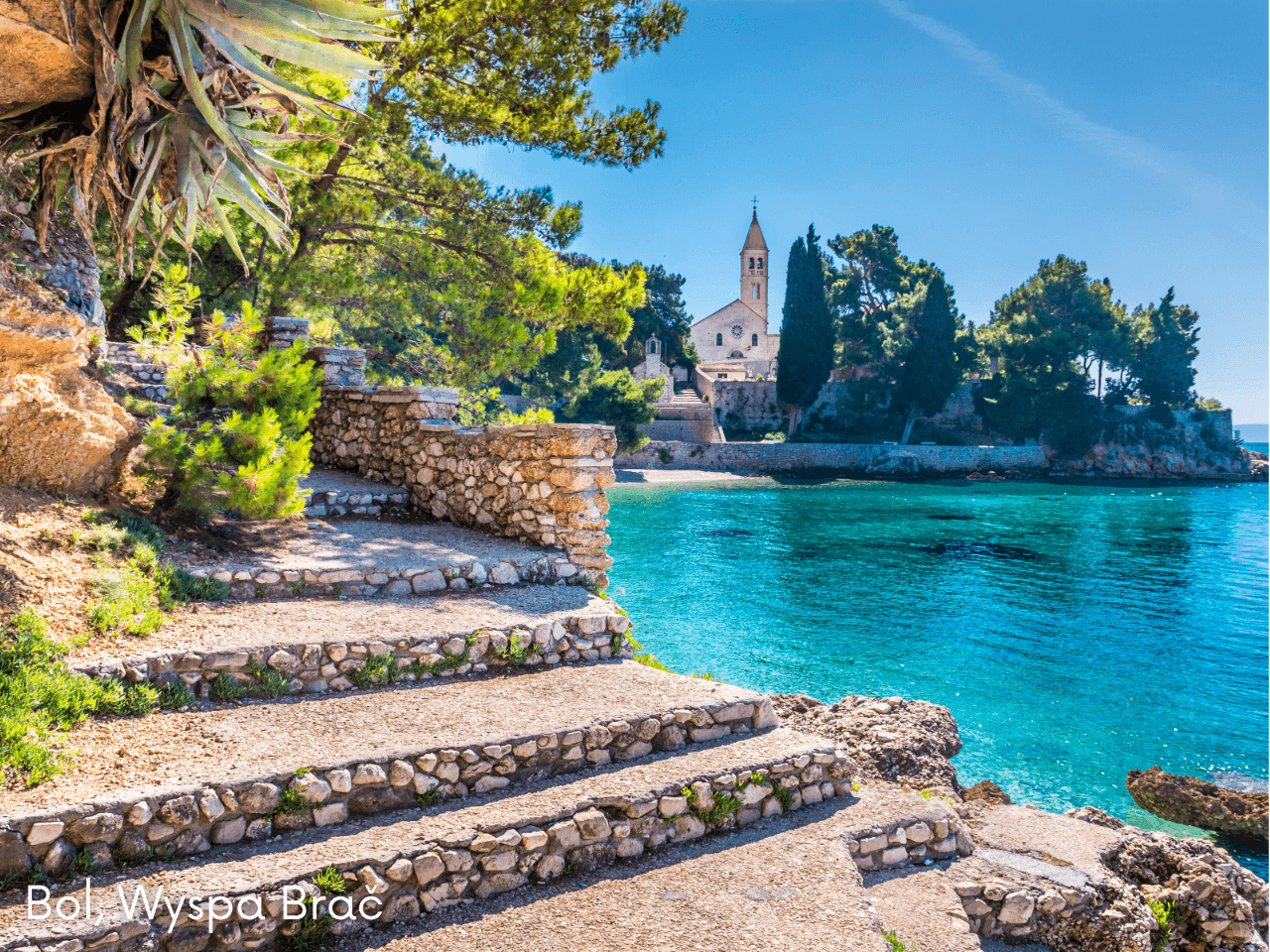 Makarska - Rejs statkiem na wyspę Hvar i Brač - Bol Złoty Róg z lunchem - 1