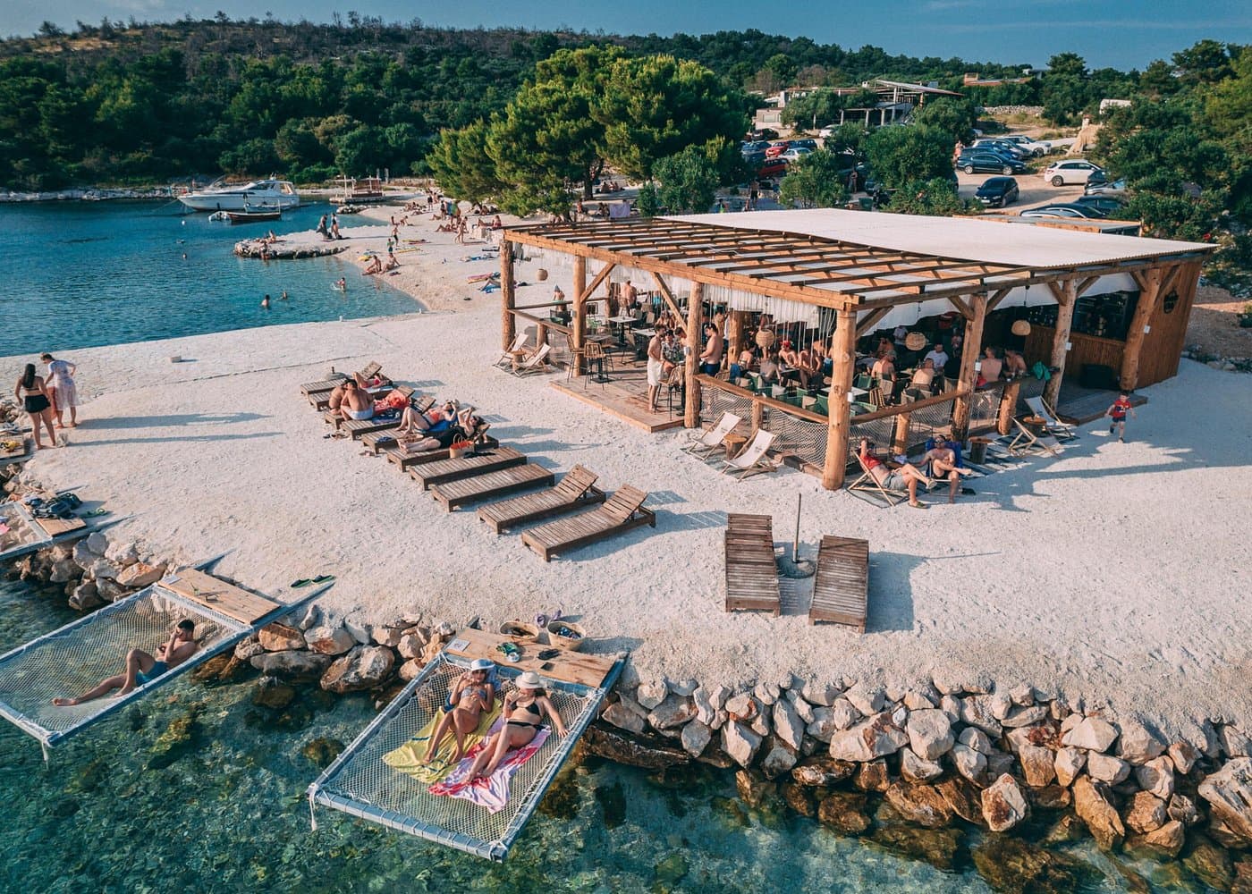 Trogir: Rejs statkiem do Błękitnej Laguny (Blue Lagoon z lunchem) - 3 przystanki