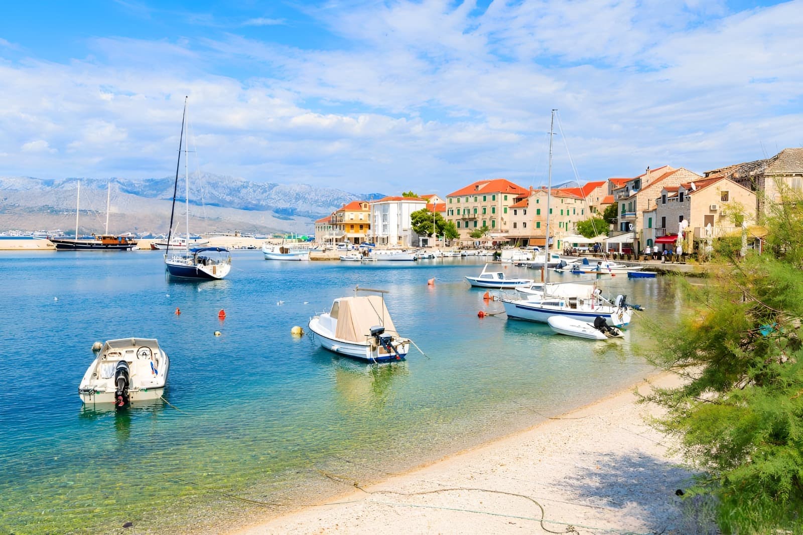Omiš - Rejs statkiem na wyspę Brač - zatoka Lovrečina i miasteczko Postira - 8