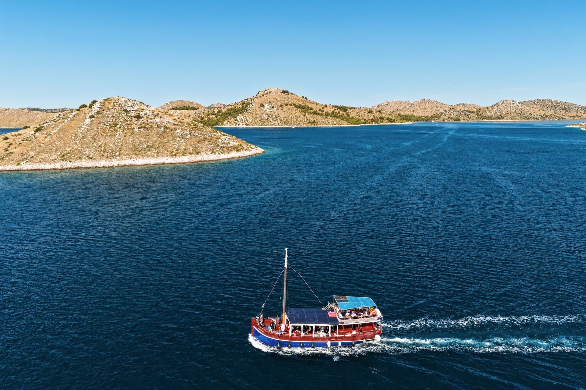 Zadar: Rejs statkiem: Kornati Telašćica, Zatoka Lupeška (polska obsługa) - bilet do parku w cenie - 21