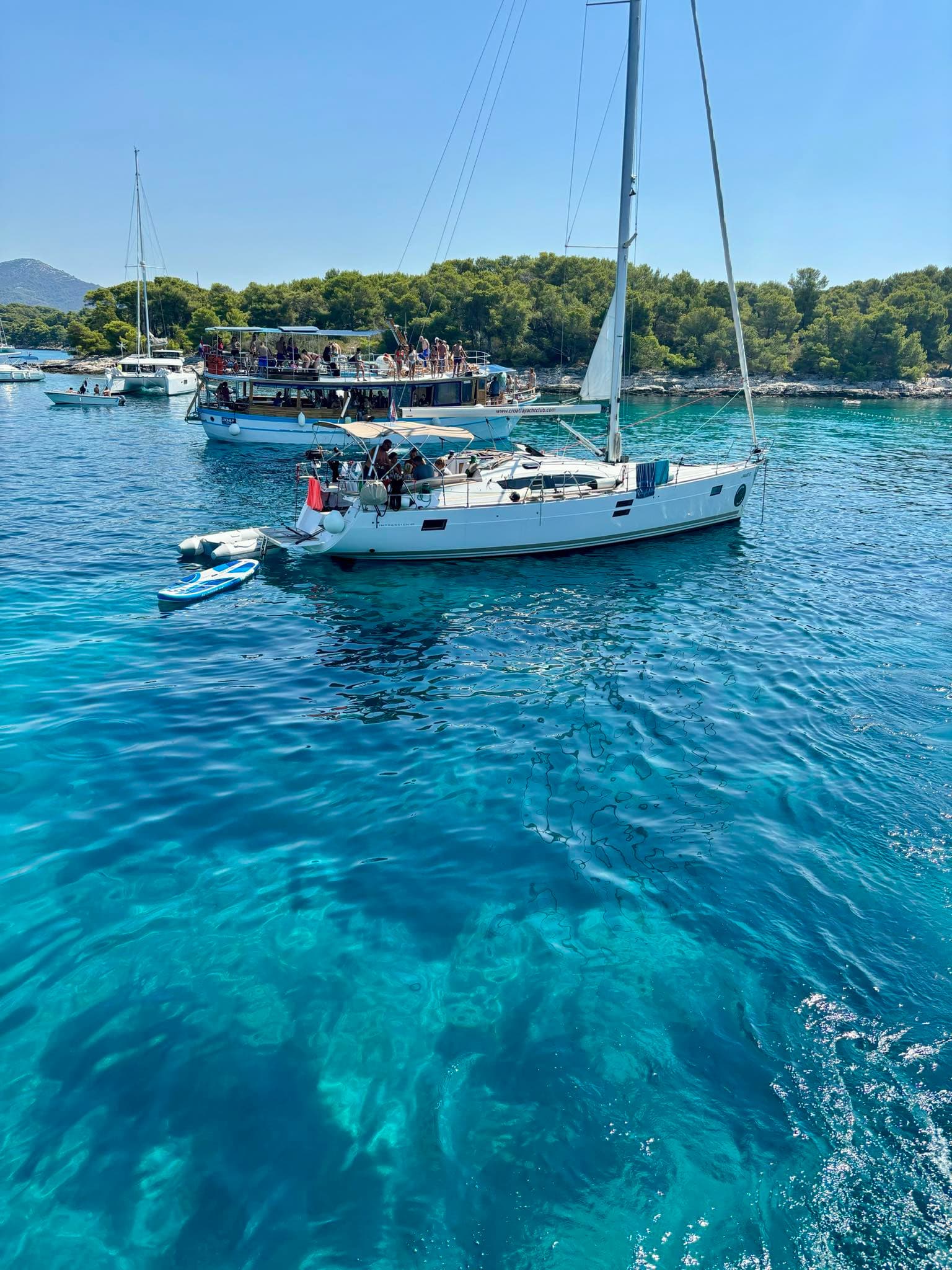 Split i Trogir: Rejs statkiem Hvar + Wyspy Pakleni z lunchem