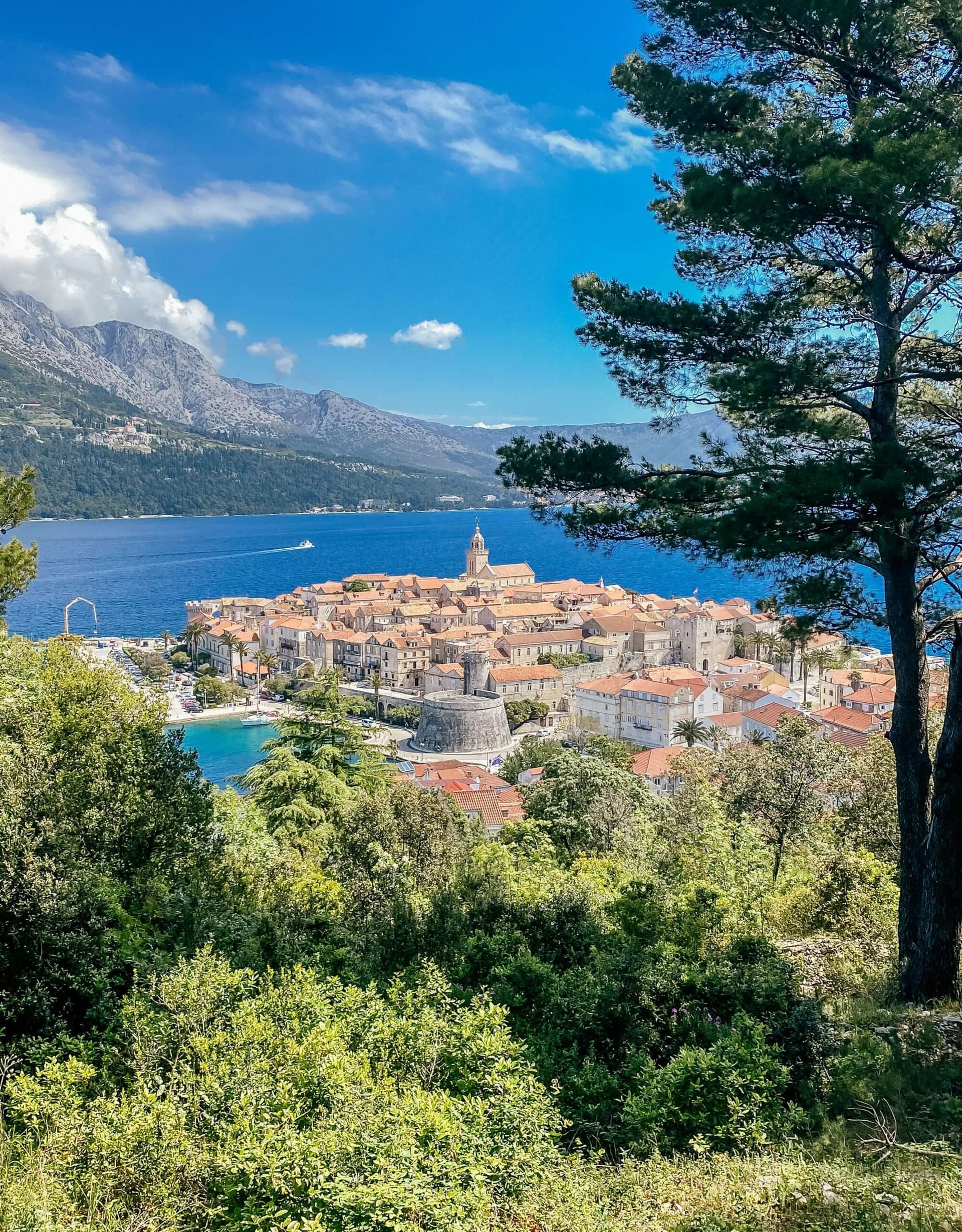 Podgora / Tučepi: całodzienny rejs statkiem do Korčuli (opcja z lunchem) + darmowy parking