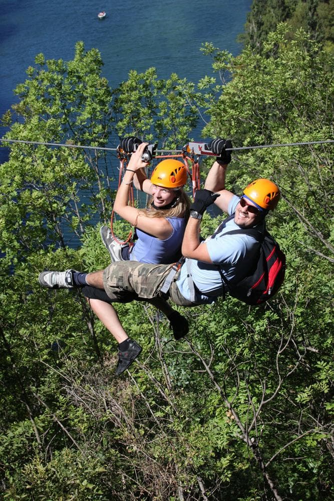 Omiš: Tyrolka - Zipline w kanionie rzeki Cetina