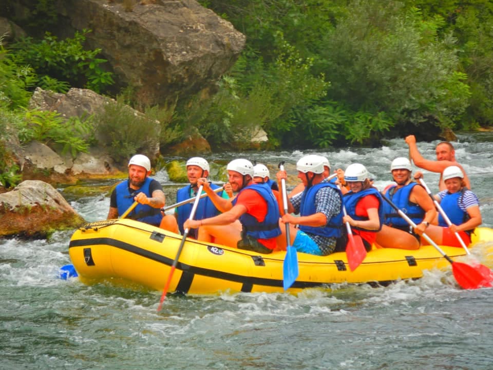 Riwiera Makarska: Rafting na rzece Cetina (darmowy transfer lub parking)